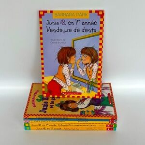 FRENCH 6 Junie B. Jones Livres Books en Français, Barbara Park